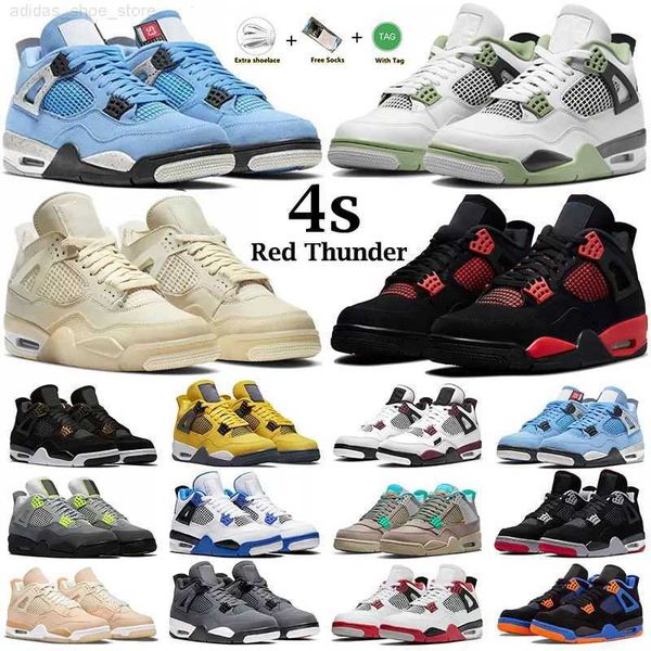 

jumpman 4 retro men basketball shoes 4s military black cat canvas fire red thunder white oreo j4 dark mocha hyper royal womens mens trainers