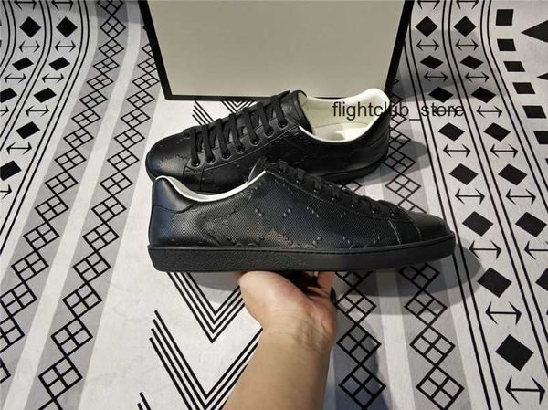 

ace ggity 40%discount original box r mens casual shoes for mens women luxury designer sneaker man casual shoes in stock size 35-48, Black