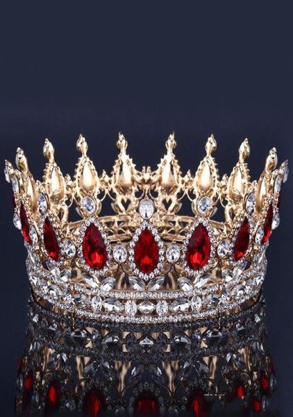 

2019 popular tiearas crowns wedding bridal with sparkly rhinestone crystal new design barrettes water drop fairy crowns shipp5191944, Silver