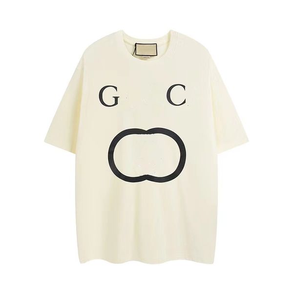 

mens t shirt designer for men womens shirts fashion tshirt with letters casual summer short sleeve man tee woman clothing asian gg t shirt s, White;black