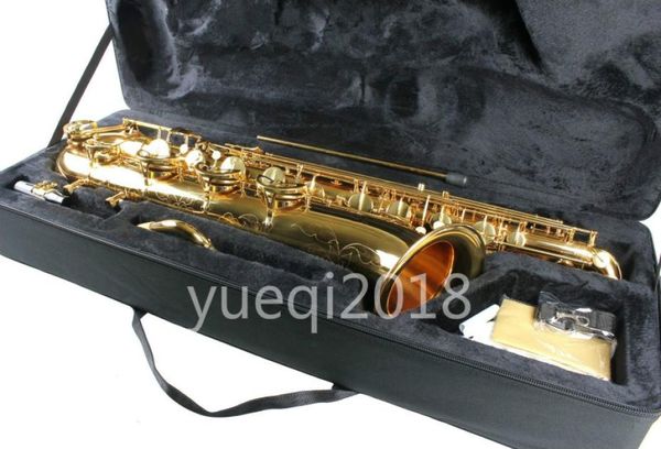 

yanagisawa brass gold lacquer baritone saxophone musical instrument e flat saxophone with canvas case 1052382