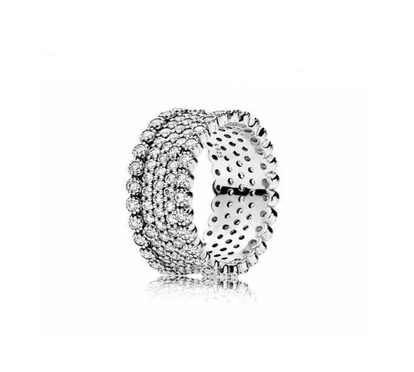 

925 sterling silver jewelry ring for vintage fascination ring with clear cz diamond fashion women rings with original 48 o27243139