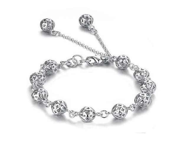 

with tracking number 925 silver bracelet sweet thread bracelet silver jewelry 20pcslot 15078262257, Black
