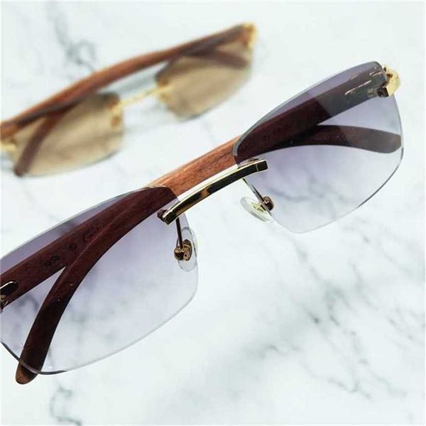 

40% off wood men carter designer glasses luxury square shades for women gafas de sol 3mm lens eyewearkajia new, White;black