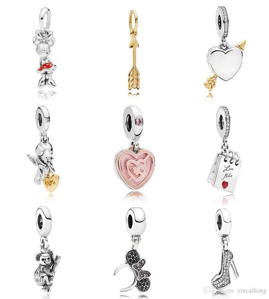 

new 100% 925 sterling silver charm 397768en09 767812 797769czr 767816cz 767796cz 787801nbp 797835cz 791085 791562nck 791536cz8982034, Black