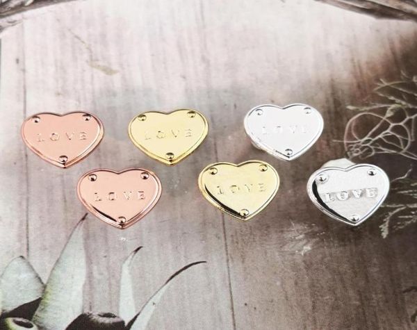 

2022 new fashion stud earrings s925 silver classic earring enamel love shape heart diamond female designer earrings for women part8236324, Golden;silver