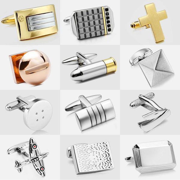 

cuff links hawson interesting cufflinks designed for men french shirt cuff links wedding party jewelry low price promotion hkd230718, Silver