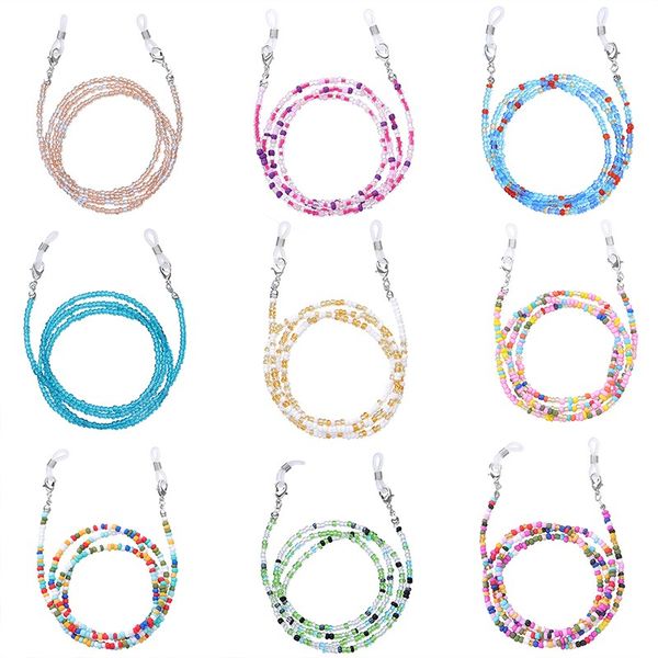 

boho beaded glasses chains hang strap holder women anti slip eyeglass cord lanyard neck rope sunglasses strap