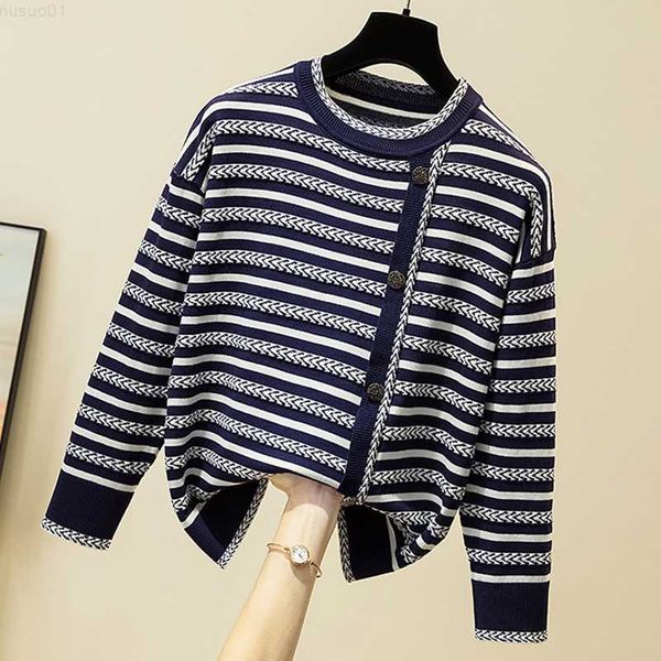 

women's sweaters pullover women black stirped knitted sweater female basic long sleeve round neck korean fashion woman sweaters sweter, White;black