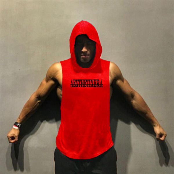 

men' tank brand fitness sportswear cotton men vest bodybuilding muscle sleeveless gyms shirt casual clothing singlets 230717, White;black