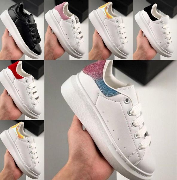 

kids mc casual shoes trainers designers velvet black 3m reflective fashion leather outdoor platform size 24359801777