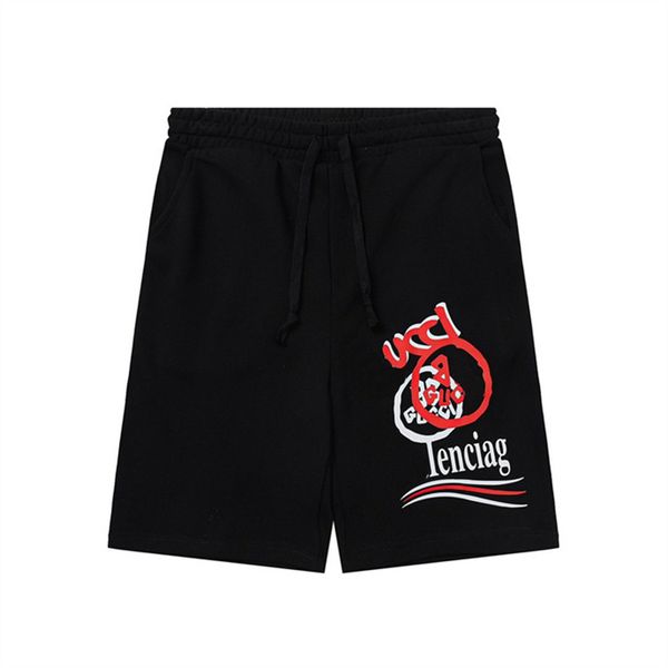 

#3 men shorts swim shorts designer men's t shirts offs white melting ice cream arrow printed women t-shirt cotton tees and casual shor, White;black