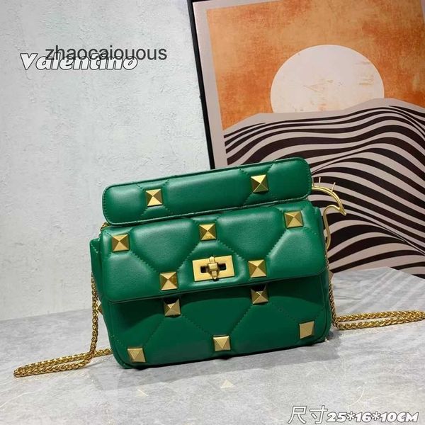 

luxury handbags rivet designer punk handbag bags portable shoulder crossbody new valentins chain zxql