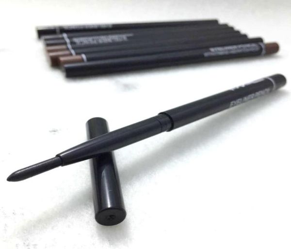 

new makeup eyeliner automatic rotation eye liner pencil black and brown3216424