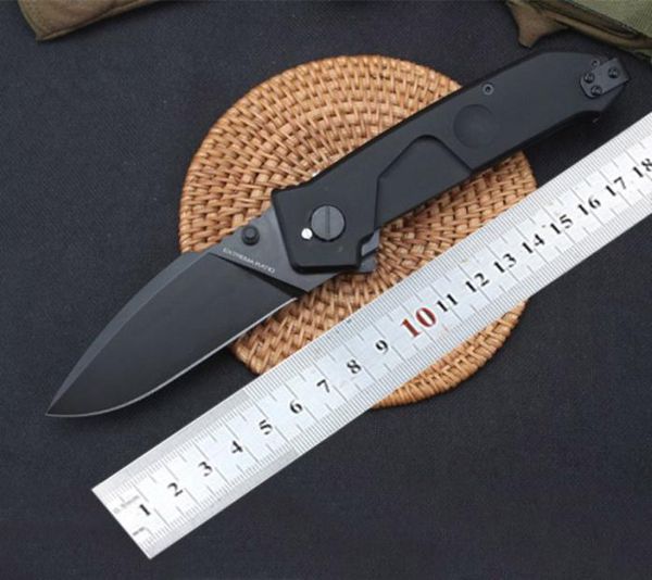 

new oem extrema radio mf1 tactical folding knife mf1 black drop point blade cnc 6061t6 handle9729757
