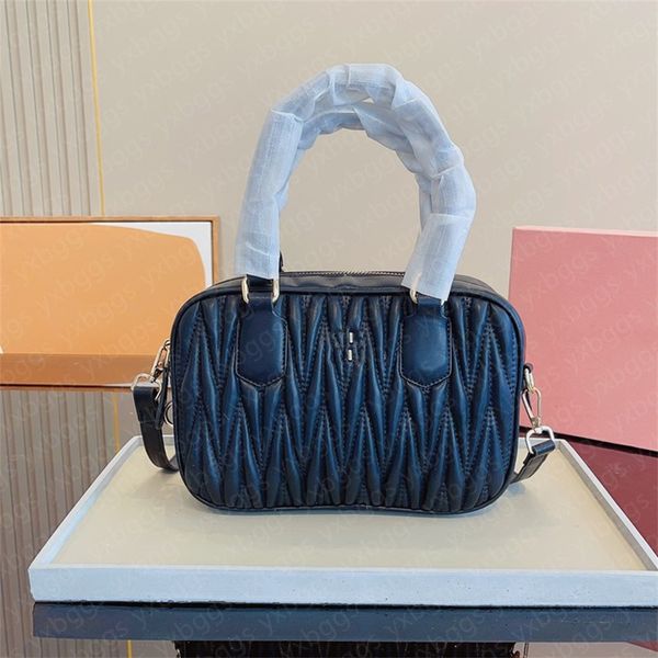 

miui designer bags pleated handbags with long strap plain crossbody bag spacious inner capacity tote bags ladies fashion purses women shoppi