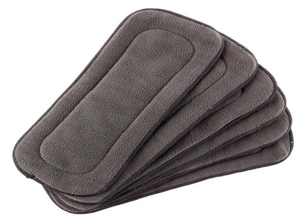 

baby 5 layer charcoal bamboo inserts reusable liners for cloth diapers5571090