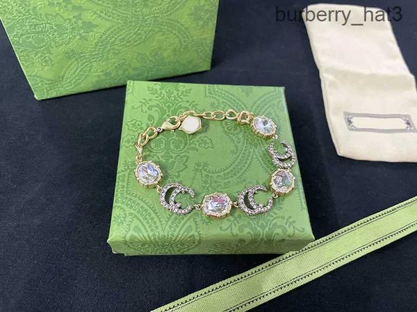 

designer bracelets women jewelry vintage double letter bracelet fashion luxury brand accessories gifts for lady 224086rl, Black