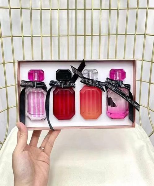 

luxuries designer women cologne perfume set modern collection 4pcs 30ml fragrance long lasting smell original perfume spray high q1577103