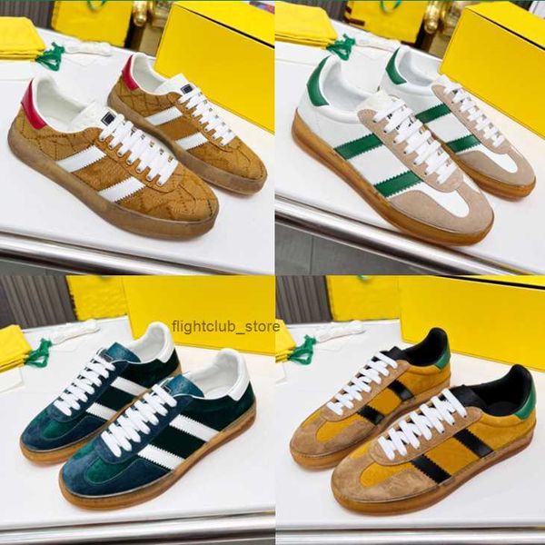 

r shoes mens women gazelle sneakers velvet patchwork retro trainers co-branded ladies sneaker chaussures embroidered letters canv ggity, Black