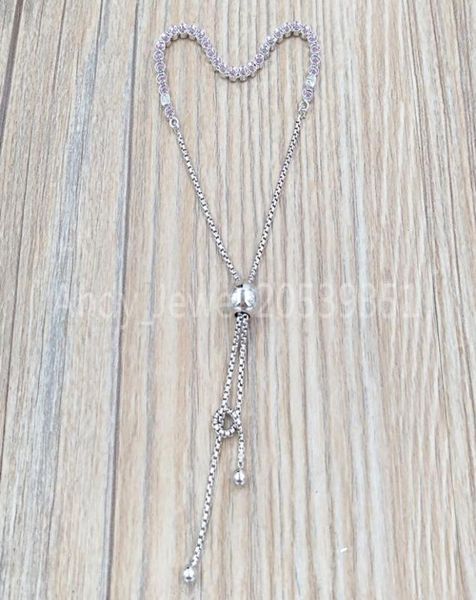 

silver 25cm charm bracelets authentic 925 fits european pandona style jewelry charms beads handmade andy jewel 590524pcz9813411, Golden;silver