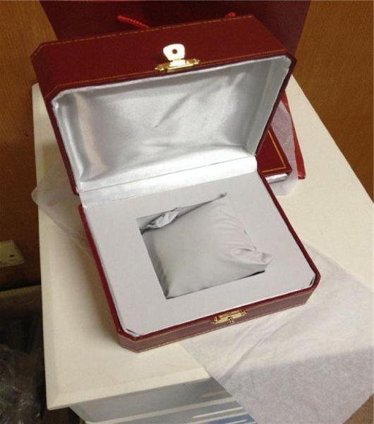 

red box for watch with booklet card tags01234567897474464, Black;blue