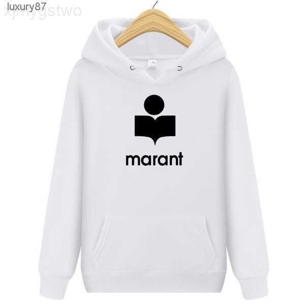 

men's hoodies sweatshirts women couple marant casual streetwear hooded loose pullovers tracksuit female oversize hoodie 885gm, Black