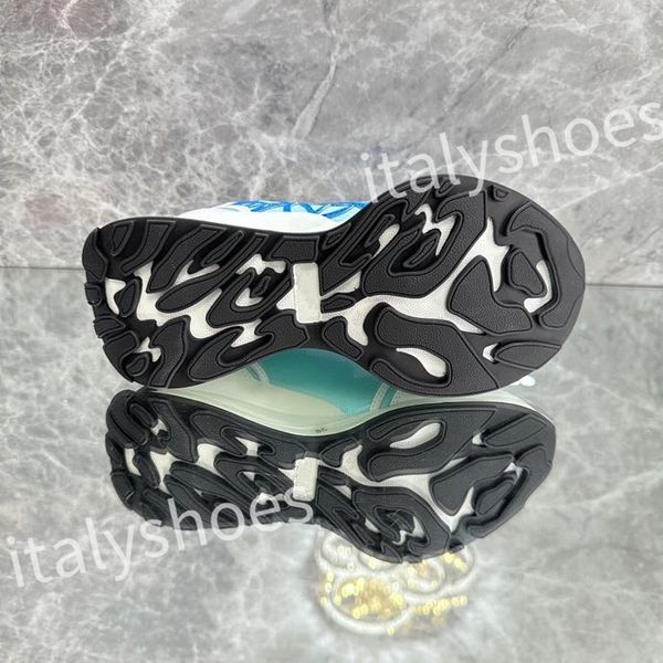 

new reflective leather dad shoes space stitching material sneakers designer sneakers modern autumn winter trendy shoe xsd230403, Black