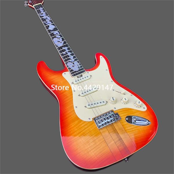 

new neck full-body srv electric guitar, 1984 stevie ray vaughan, professional performance, ing