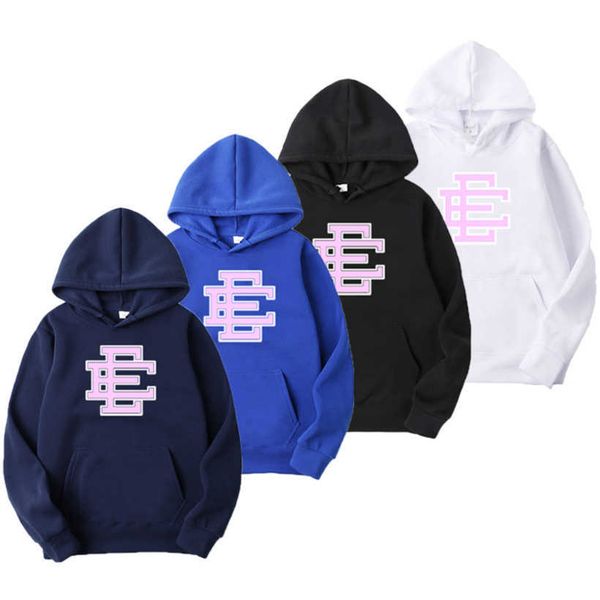 

eric designer emanuel hoodies women mens ee hoodie fashion loose streetwear sweatshirts essen clothing lovers high street tracksuit suit 0l, Black