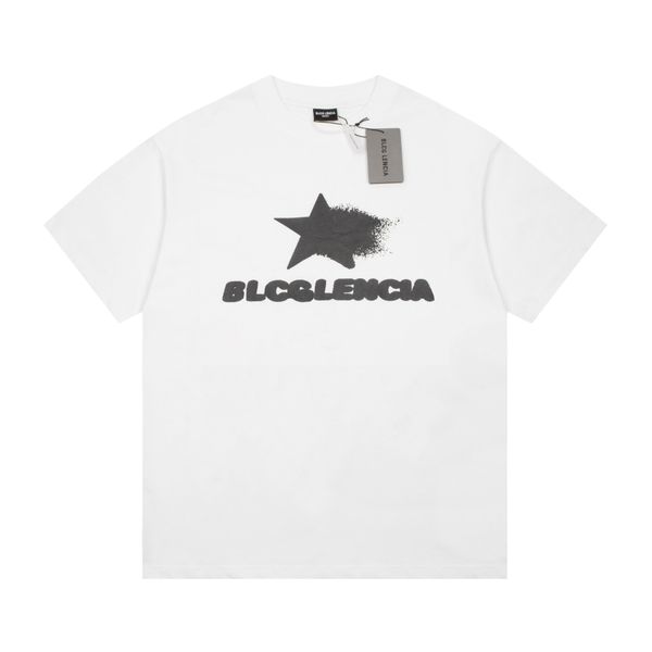

blcg lencia summer t-shirts high street hip-hop style 100% cotton quality men and women drop sleeve loose tshirts oversize 23184, White;black