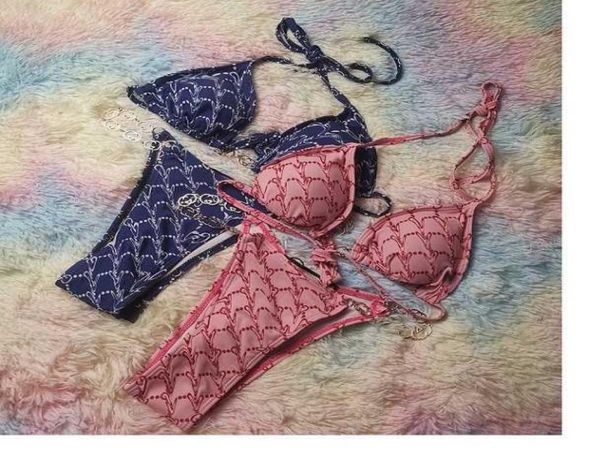 

whole trendy brand bikini swimwear triangle bag laceup gold kardashian two ladies1180850