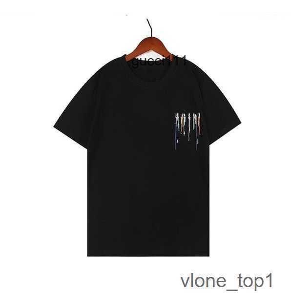 

t-shirt fashion pattern men's women's amirly tee polos short sleeves casual summer pure new cotton am brand designer 2am iri q8lb, White;black