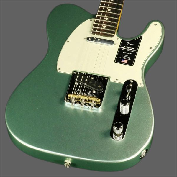 

professional ii teler rosewood mystic surf green electric guitar
