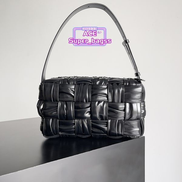 

lady evening bag designer shoulder bag 28cm genuine leather hobo bag delicate knockoff super_bagss with box yv0007