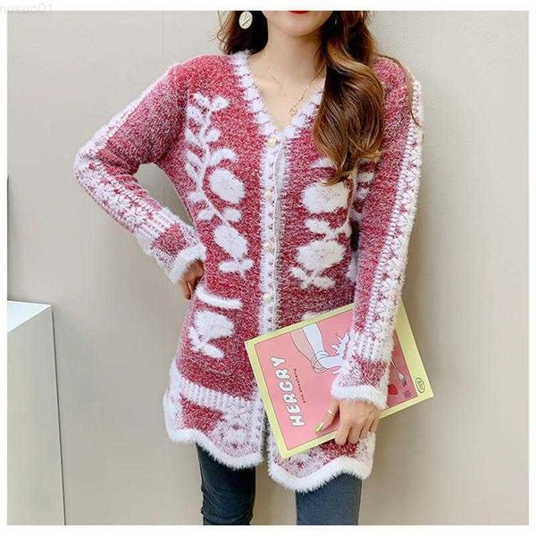 

women's sweaters knitted cardigan autumn new sweater korean women's printing female outwear cardigans mohair knit cardigan jacket, White;black