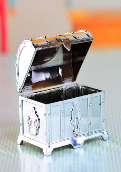 

favor holders candy box treasure chest favor wedding gift gold and silver baby birthday party9017204