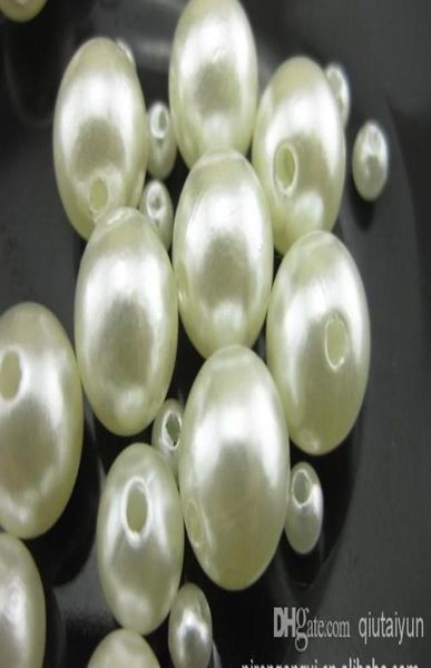 

whole 400x new fashion white glass faux pearls loose bead 4mm 10mm fit european bracelets diy wy1087584820