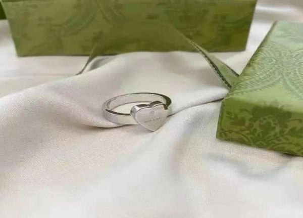 

band rings letter g homme fashion men woman diamond moissanite engagementcci original packaging 925 silver love heart design love 7060037
