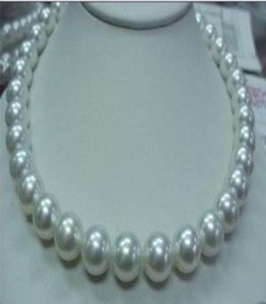 

fine pearl jewelry 1112mm south sea white pearl necklace 1620inches 14k solid gold clasp4544578, Silver