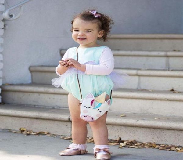 

unicorn cute baby coin purse kids girls backpacks fashion childrens bags messenger shoulder leather a17054396332, White