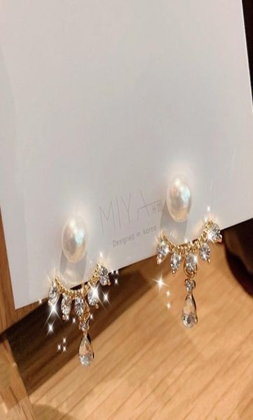 

2019 new highgrade earrings silver needle fashion net red simple earrings temperament female small ear jewelry7603003