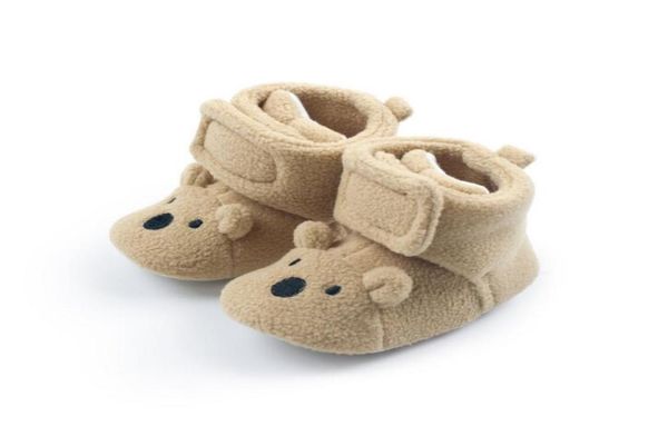 

2019 new baby girl boots children learning walking training winter autumn thick warm shoes fashion kids shoes1131959, Black