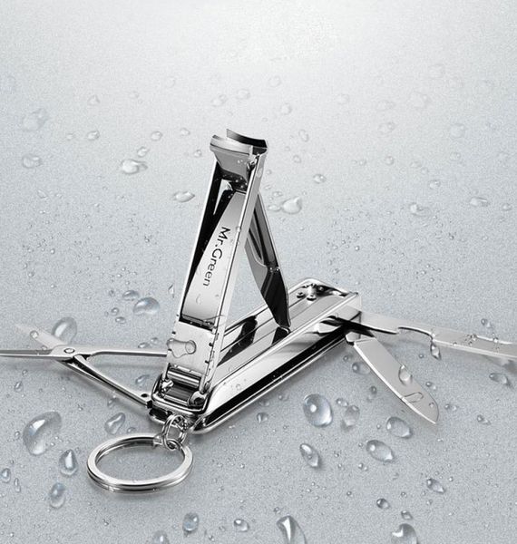 

mrgreen multifunctional nail clipper stainless steel belt finger file ring finger scissors belt bottle opener plier scissorss t819060452