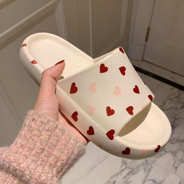 

slippers fashion women summer eva lady one word open toe family bathroom cute indoor home floor sandals 230718, Black