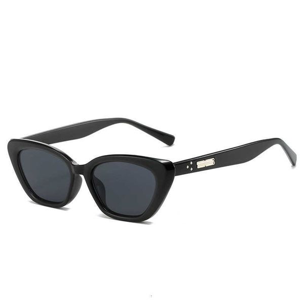 

designer gm sunglasses fashion luxury brand for men and women cat's eye sunglasses men's trendy concave shaped small frame gm, White;black