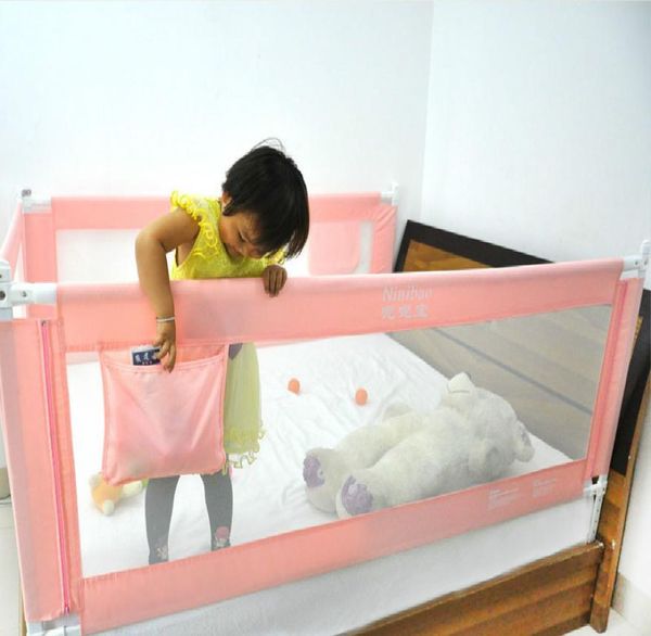 

5 files adjustable baby fence crib guardrail baby antifallvertical lifting shatterresistant baffle 15182 meter universal5785784