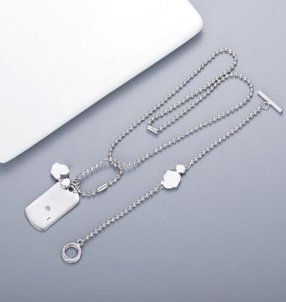 

silverplated necklace new product necklace classic rectangular chain jewelry supply whole6702296, Silver