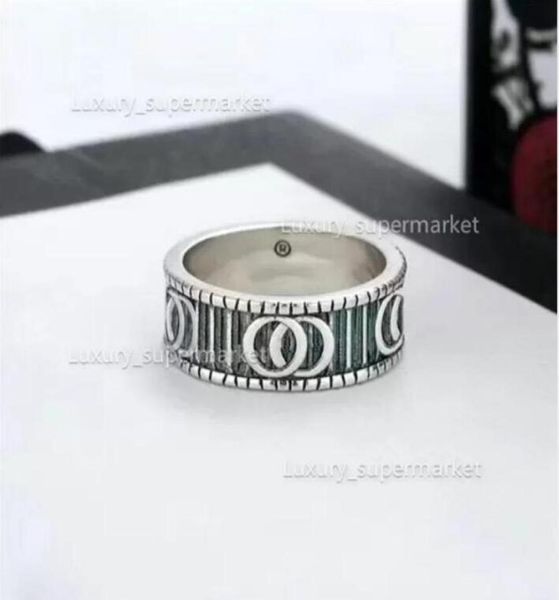 

2023 jewelry menwomen fashion luxury ring gold couple s925 high polished gift box a2086407542, Silver