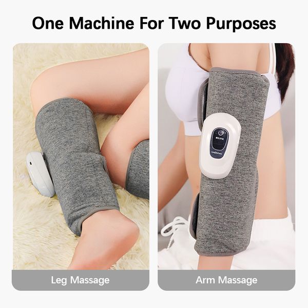 

leg massagers wireless smart electric leg massager 3 modes air pressure compression massager arm calf muscle pain relief massage device 2307